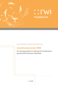 Investitionsbarometer NRW