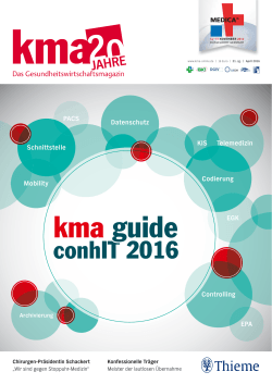 kma guide conhIT 2016