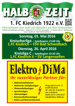 1. FC Kiedrich 1922 e.V.