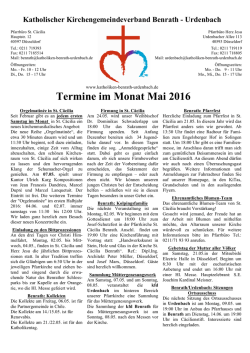 Die Termin&uuml;bersicht f&uuml;r Mai als Download.