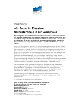 Dr. Sound Orchesterfinale
