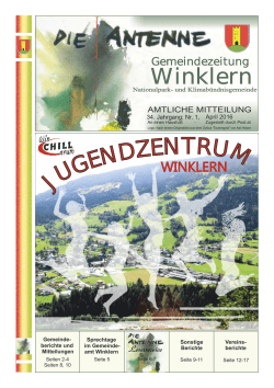 Gemeindezeitung 2016-01