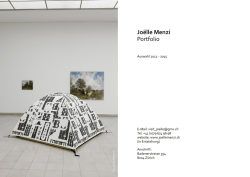 Jo&euml;lle Menzi Portfolio