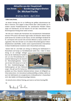 Dr. Michael Fuchs - Michael Fuchs, CDU
