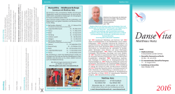 Jahresprogramm 2016