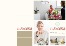 Infofolder - Nina Zyla Auteried &ndash; Intuitives Heilen