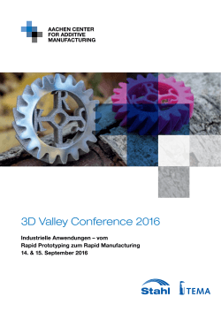 Aussteller - 3D Valley Conference