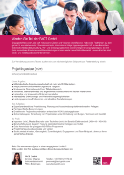 Projektingenieur Elektrotechnik