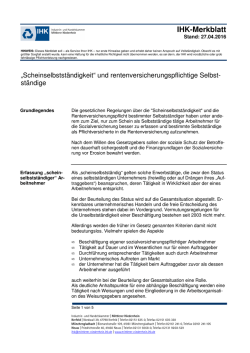 IHK-Merkblatt - IHK Mittlerer Niederrhein
