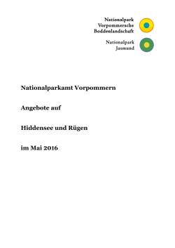 Rügen und Hiddensee_Mai_2016