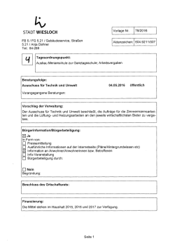 Vorlage 78/2016 - Stadt Wiesloch