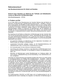 Referentenentwurf - Bundesministerium für Arbeit und Soziales
