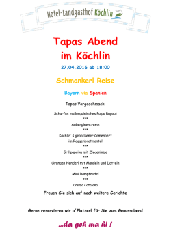 Holen Sie sich einen kleinen Vorgeschmack