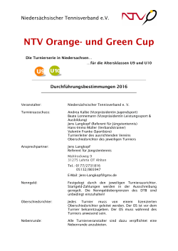 NTV Orange- und Green Cup