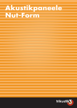 Datenblätter Nutperforation als PDF