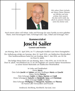 Joschi Sailer