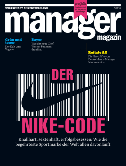 Leseprobe zum Titel: Manager Magazin Nr. 05/2016