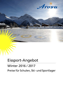 Eissportangebot für Schulen