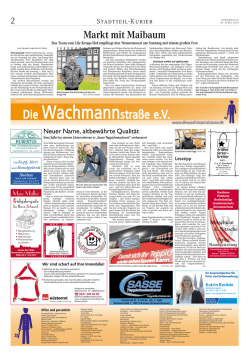 Die Wachmannstra&szlig;e eV
