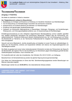 Dieses Stellenangebot als PDF speichern