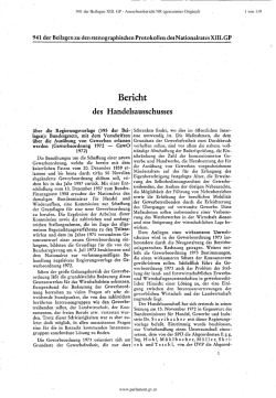 Bericht - Österreichisches Parlament
