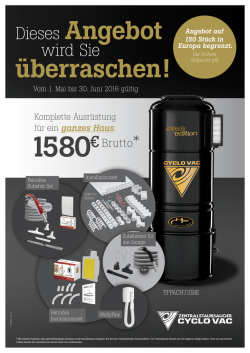 Dieses Angebot wird Sie