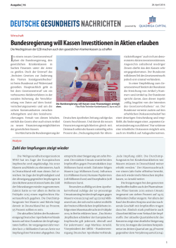 PDF ausgabe 2016-16 - Deutsche Gesundheits Nachrichten