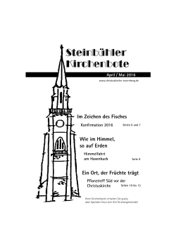Online-Ausgabe - Evang.-luth. Christuskirche Nürnberg