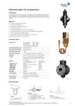 Kühlwasserregler V46