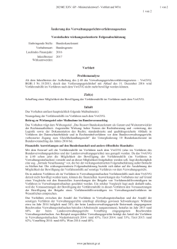 Vorblatt und WFA / PDF, 83 KB