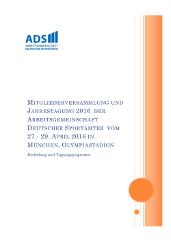 Jahrestagung 2016