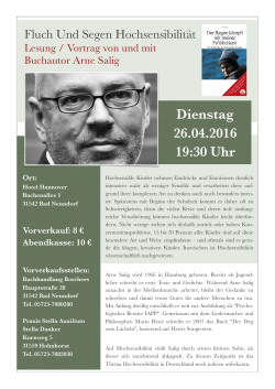 16-04-26, Vortrag Arne Salig