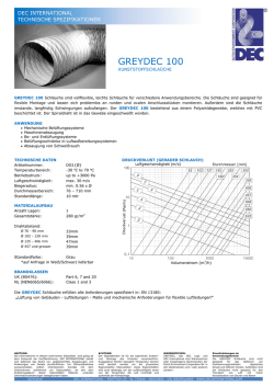 greydec 100 - DEC INTERNATIONAL