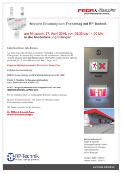 Thekentag mit RP Technik