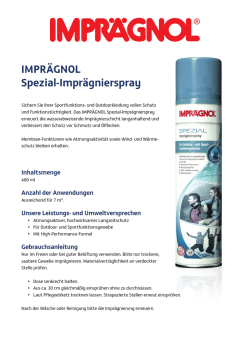 IMPR&Auml;GNOL Spezial-Impr&auml;gnierspray - Hundesport
