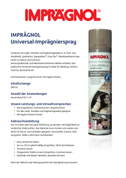 IMPR&Auml;GNOL Universal-Impr&auml;gnierspray - Hundesport