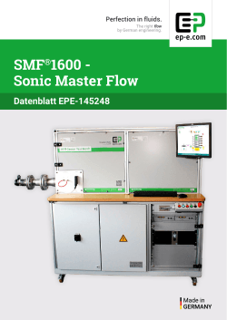 SMF®1600 - Ehrler Prüftechnik Engineering GmbH