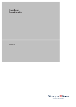Handbuch SmartHandle