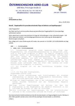 Informationsschreiben