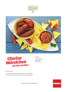 Chorizo Würstchen