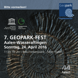 7. geopark-fest - Geopark Schwäbische Alb
