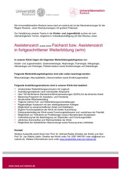 Infos - Kinder- und Jugendklinik