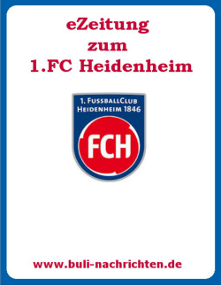 1.FC Heidenheim - eZeitung von buli