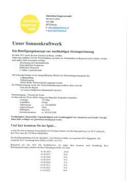 Info und Konzept