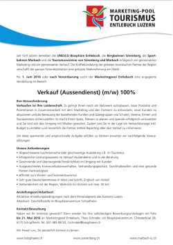 Verkauf (Aussendienst) (m/w) 100%