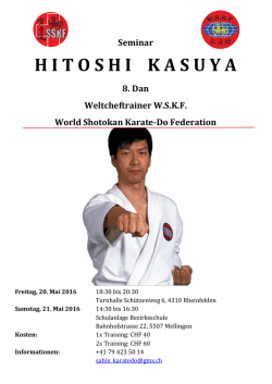 hitoshikasuya - Karateclub Rheinfelden