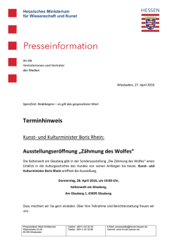 Informationen zur Ausstellung ( PDF / 502 KB )