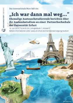 Ich war dann mal weg