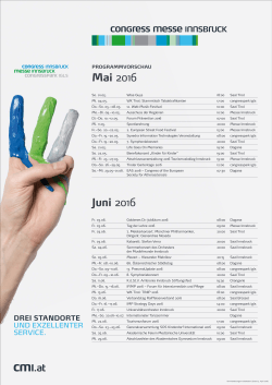 CMI Veranstaltungsplakat Mai-Juni-2016