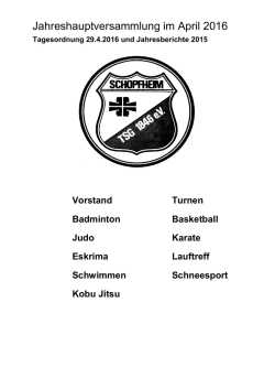 Jahresberichte 2004